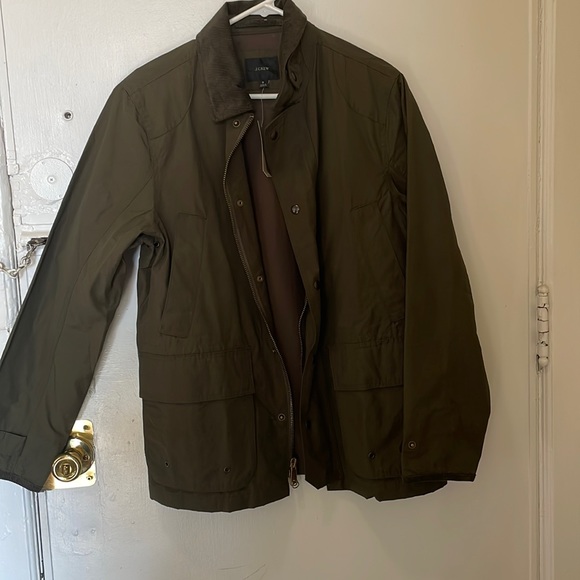 J. Crew Jackets & Coats Mens Army Green Jacket Poshmark